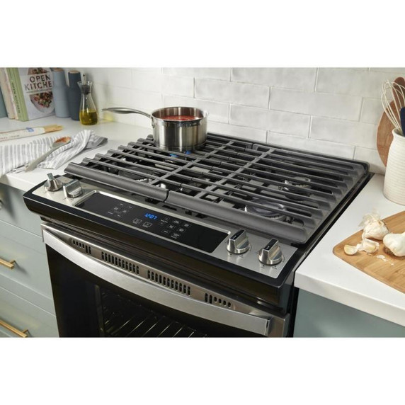Whirlpool® Cuisinière au gaz avec technologie Frozen BakeTM - 5 pi cu WEG515S0LS