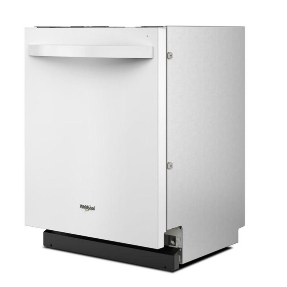 Whirlpool® Lave-vaisselle affleurant aux armoires en noir avec 3ᵉ panier - 44 dBA WDT550SAPW