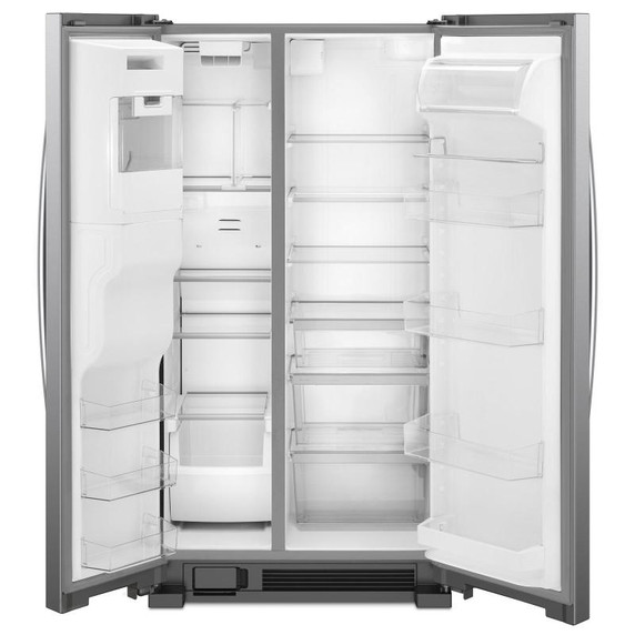 Whirlpool® Réfrigérateur côte à côte - 36 po - 25 pi cu WRS555SIHZ Whirlpool® Réfrigérateur côte à côte - 36 po - 25 pi cu WRS555SIHZ