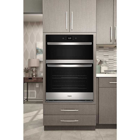 Whirlpool® Four mural combiné avec friture à air si connecté - 6.4 pi cu total WOEC5030LZ