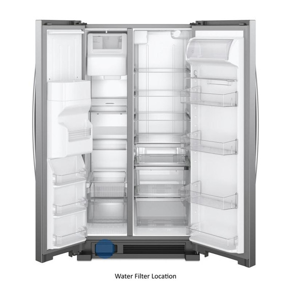 Whirlpool® Réfrigérateur côte à côte - 36 po - 25 pi cu WRS325SDHZ