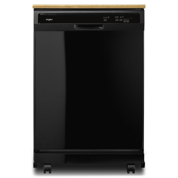 Whirlpool® Lave-vaisselle robuste avec programme de lavage en une heure WDP370PAHB