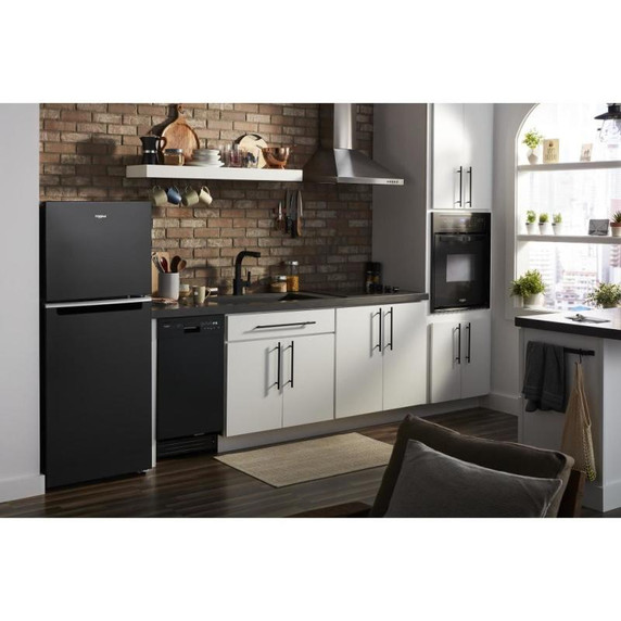Whirlpool® Réfrigérateur à congélateur supérieur - 24 po - 11.6 pi cu WRT112CZJB