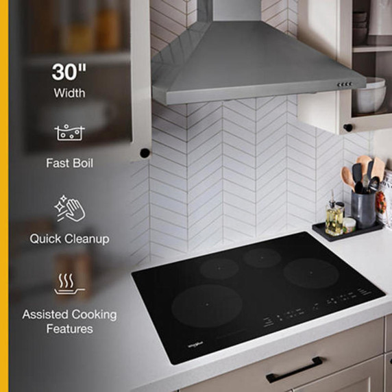 Whirlpool® Table de cuisson à induction - 30 po WCI55US0JB