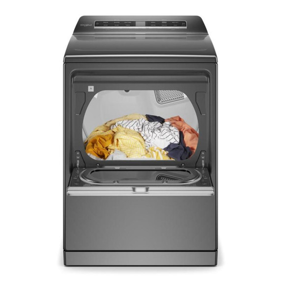 Whirlpool® Sécheuse électrique à chargement vertical intelligente - 7.4 pi cu YWED7120HC