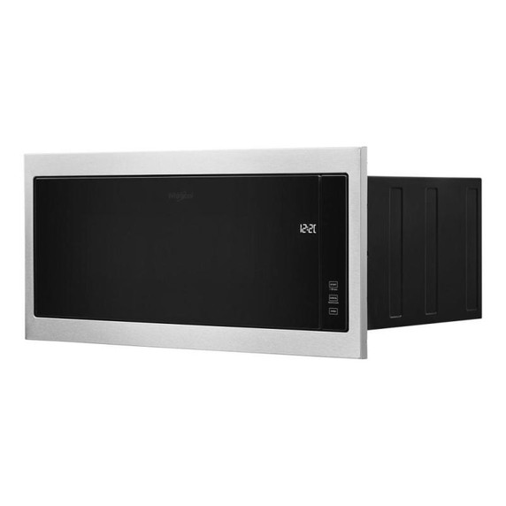 Whirlpool® Four à micro-ondes encastré avec trousse de garniture mince - 900 watts - 1.1 pi cu YWMT50011KS