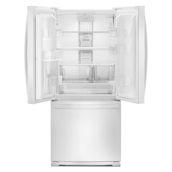 Whirlpool® Réfrigérateur à portes françaises - 30 po - 20 pi cu WRF560SEHW