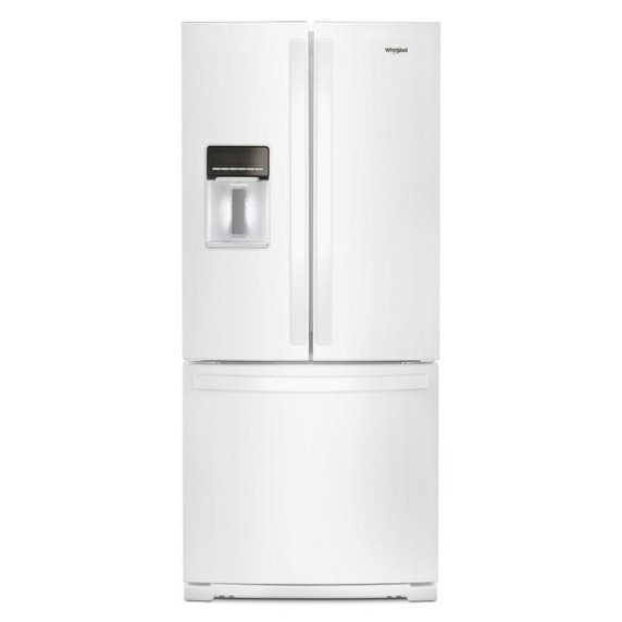 Whirlpool® Réfrigérateur à portes françaises - 30 po - 20 pi cu WRF560SEHW