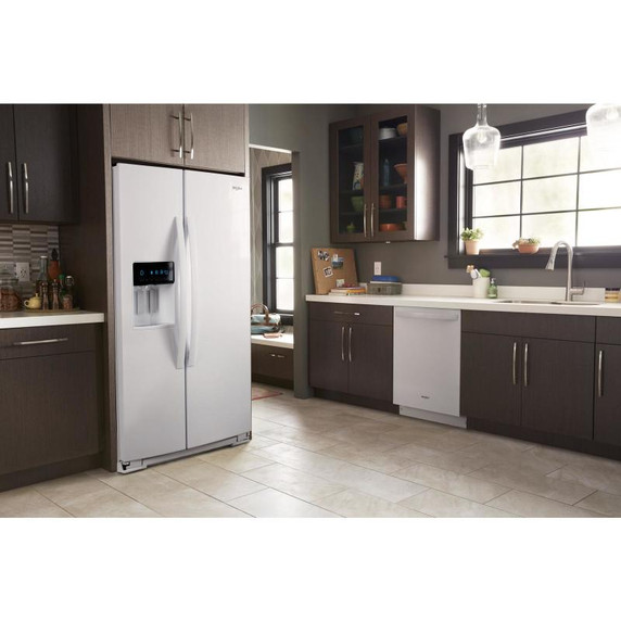 Whirlpool® Réfrigérateur côte à côte à profondeur de comptoir - 36 po - 21 pi cu WRS571CIHW