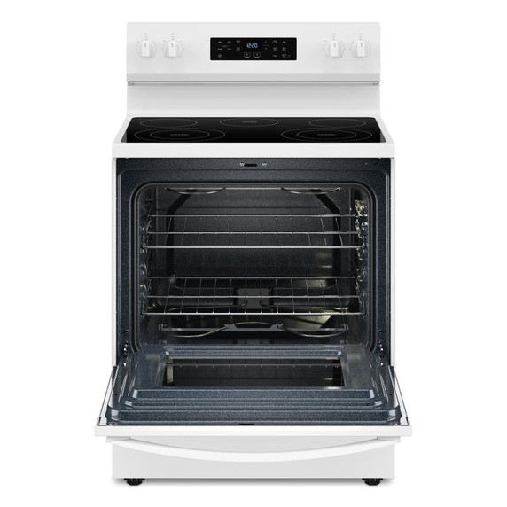 Whirlpool® Cuisinière électrique avec nettoyage à la vapeur de 30 po YWFES3330RW