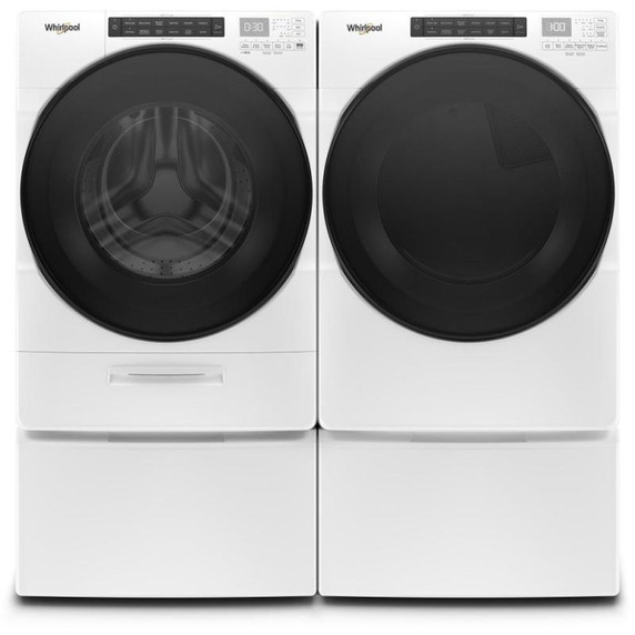 Whirlpool® Sécheuse au gaz à chargement frontal avec commandes tactiles intuitives - 7.4 pi cu WGD5620HW
