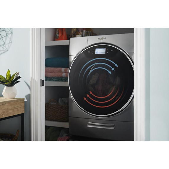 Whirlpool® Piédestal avec rangement pour laveuse et sécheuse à chargement frontal, 15.5 po (39,4 cm) WFP2715HC