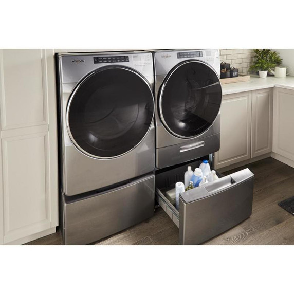 Whirlpool® Piédestal avec rangement pour laveuse et sécheuse à chargement frontal, 15.5 po (39,4 cm) WFP2715HC