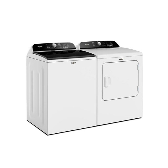 Whirlpool® Sécheuse électrique à chargement vertical avec détection d’humidité  - 7 pi cu YWED6150PW