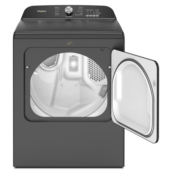 Whirlpool® Sécheuse électrique à chargement vertical avec détection d’humidité - 7 pi cu YWED6150PB