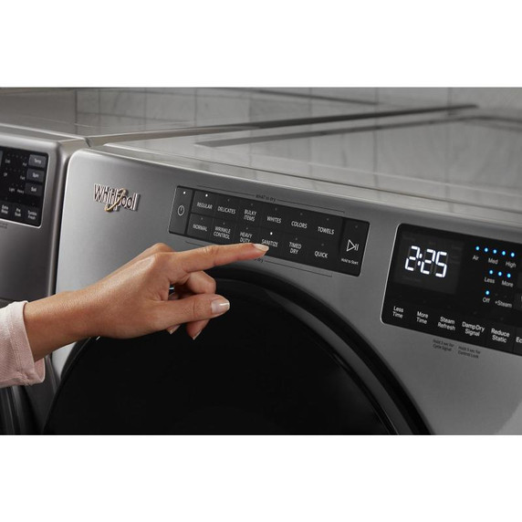 Whirlpool® Piédestal avec rangement pour laveuse et sécheuse à chargement frontal, 15.5 po (39,4 cm) WFP2715HW