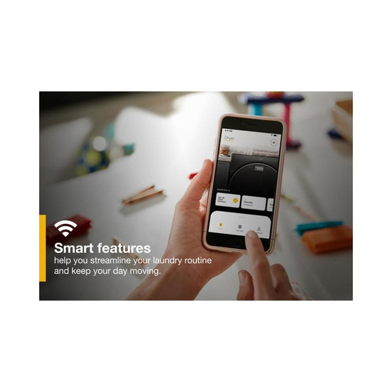 Whirlpool® Sécheuse au gaz à chargement frontal intelligente - 7.4 pi cu WGD9620HC
