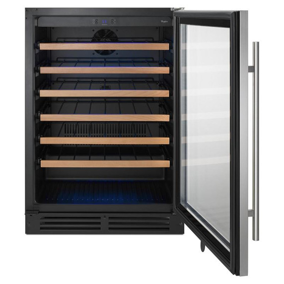 Whirlpool® Cellier encastré sous le comptoir avec commande de température personnalisée - 24 po WUW35X24DS
