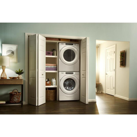 Whirlpool® Sécheuse électrique à chargement frontal avec commandes tactiles intuitives - 7.4 pi cu YWED5620HW