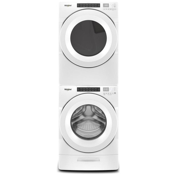 Whirlpool® Sécheuse électrique à chargement frontal avec commandes tactiles intuitives - 7.4 pi cu YWED5620HW