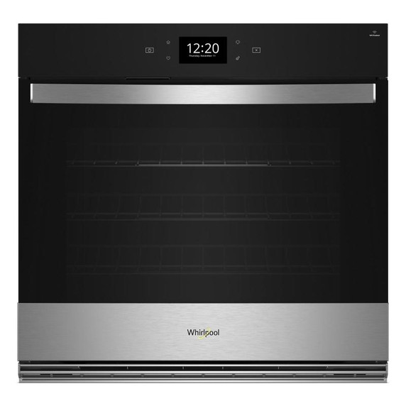 Whirlpool® Four mural simple intelligent avec friture à air de 4.3 pi cu WOES7027PZ