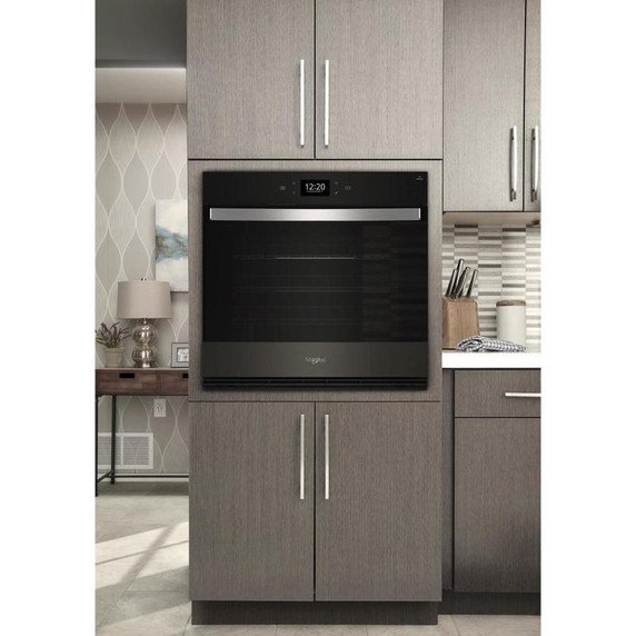 Whirlpool® Four mural simple intelligent avec friture à air de 5 pi cu WOES7030PV