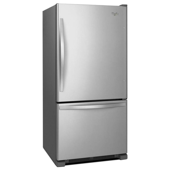 Whirlpool® Réfrigérateur à congélateur inférieur avec tiroir congélateur - 33 po - 22 pi cu WRB322DMBM