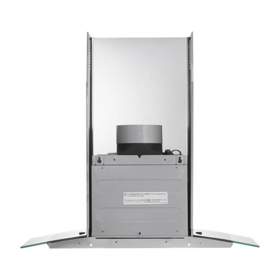 Whirlpool® Hotte de cuisinière murale incurvée en verre - 30 po WVW51UC0LS