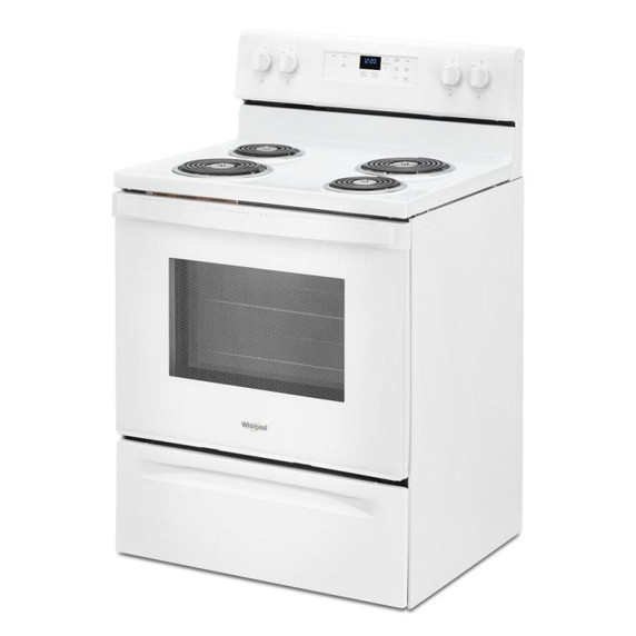 Whirlpool® Cuisinière électrique avec fonction Garder au chaud - 4.8 pi cu YWFC150M0JW