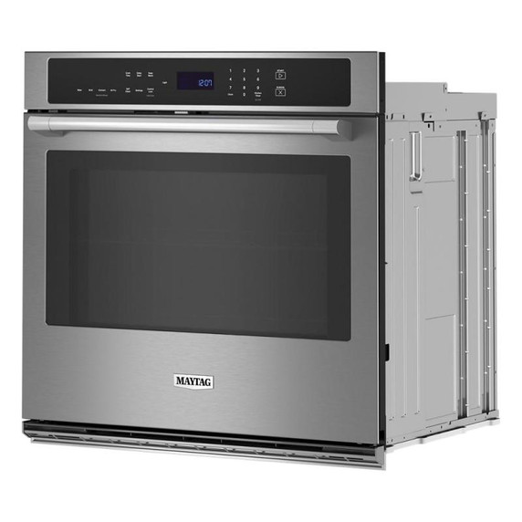 Maytag® Four mural simple avec friture à air et panier - 27 po - 4.3 pi cu MOES6027LZ