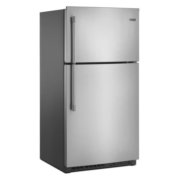 Maytag® Réfrigérateur à congélateur supérieur avec tour de refroidissement - 33 po - 21 pi cu MRT711SMFZ Maytag® Réfrigérateur à congélateur supérieur avec tour de refroidissement - 33 po - 21 pi cu MRT711SMFZ
