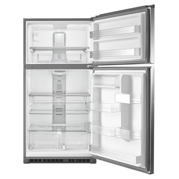 Maytag® Réfrigérateur à congélateur supérieur avec tour de refroidissement - 33 po - 21 pi cu MRT711SMFZ