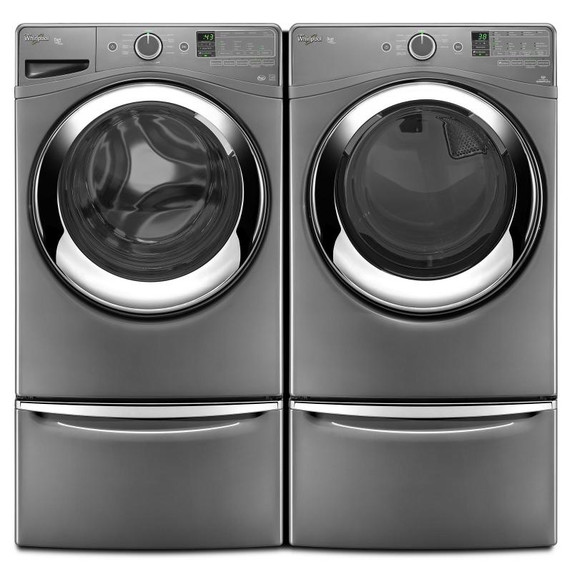 Maytag® Piédestal avec poignée chromée et tiroir de rangement - 15.5 po (39.37 cm) XHPC155YC