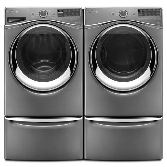 Maytag® Piédestal avec poignée chromée et tiroir de rangement - 15.5 po (39.37 cm) XHPC155YC