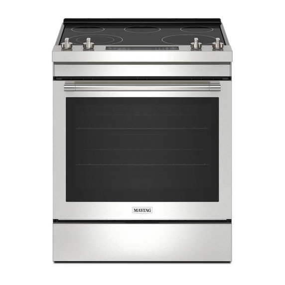 Maytag® Cuisinière électrique coulissante avec friture à air - 30 po - 6.4 pi cu YMES8800PZ Maytag® Cuisinière électrique coulissante avec friture à air - 30 po - 6.4 pi cu YMES8800PZ