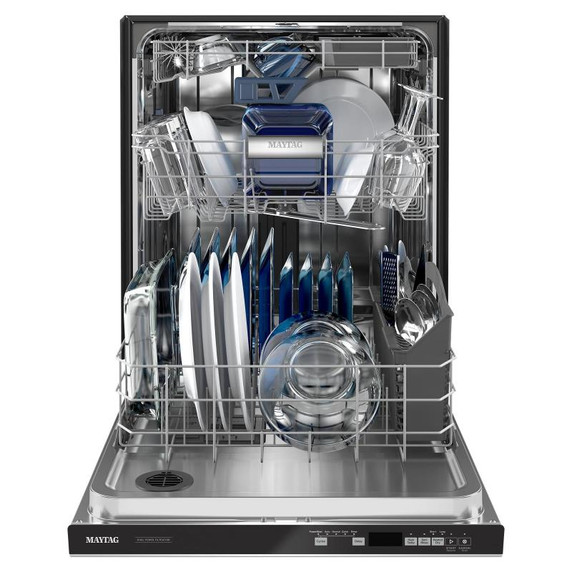 Maytag® Lave-vaisselle à commandes dissimulées avec filtration à puissance double et panier de troisième niveau MDB8959SKZ Maytag® Lave-vaisselle à commandes dissimulées avec filtration à puissance double et panier de troisième niveau MDB8959SKZ