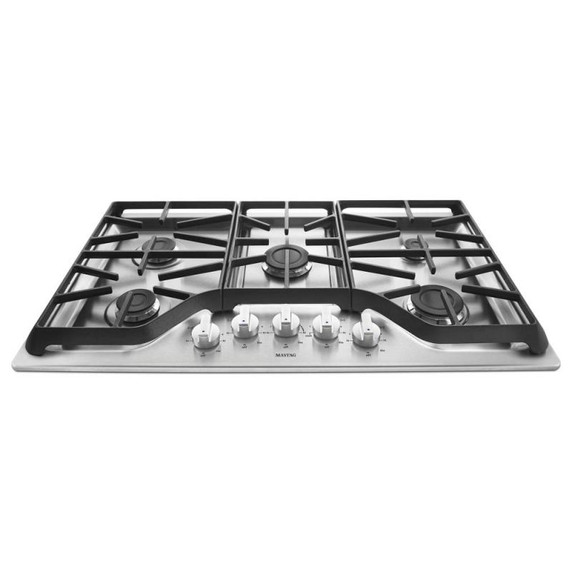 Maytag® Table de cuisson au gaz avec 5 brûleurs de puissance Power™ - 36 po MGC7536DS