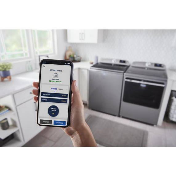 Maytag® Sécheuse intelligente au gaz et bouton Extra Power - 7.4 pi cu MGD6230HC