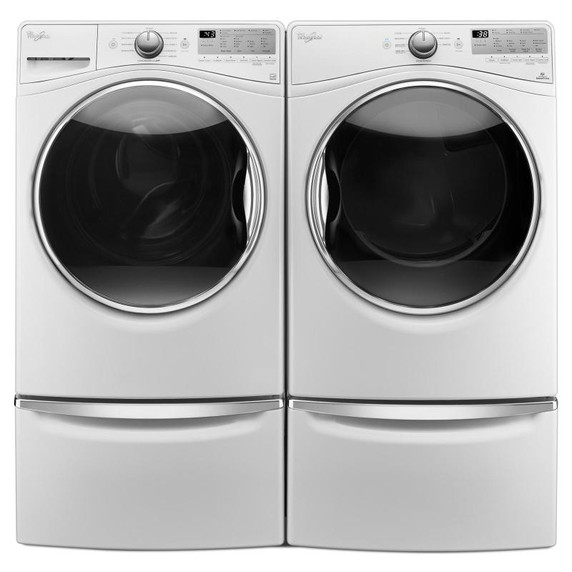 Maytag® Piédestal avec poignée chromée et tiroir de rangement - 15.5 po (39.37 cm) XHPC155XW