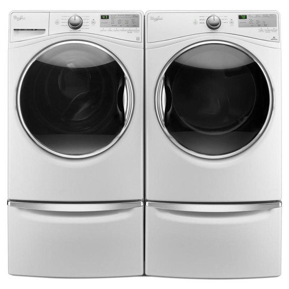 Maytag® Piédestal avec poignée chromée et tiroir de rangement - 15.5 po (39.37 cm) XHPC155XW
