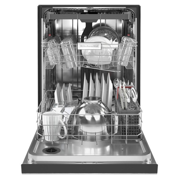 Kitchenaid® Lave-vaisselle à fini PrintShield™ avec troisième panier pour ustensiles - 39 dBA KDFE204KPS Kitchenaid® Lave-vaisselle à fini PrintShield™ avec troisième panier pour ustensiles - 39 dBA KDFE204KPS