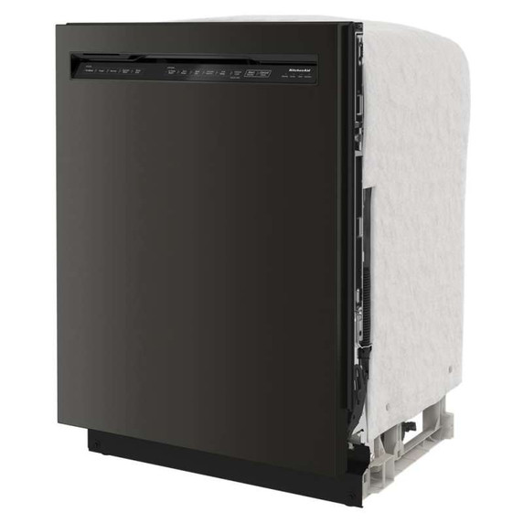 Kitchenaid® Lave-vaisselle à fini PrintShield™ avec troisième panier et jets MaxJet™ à 360° - 44 dBA KDFM404KBS