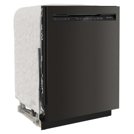 Kitchenaid® Lave-vaisselle à fini PrintShield™ avec troisième panier et jets MaxJet™ à 360° - 44 dBA KDFM404KBS