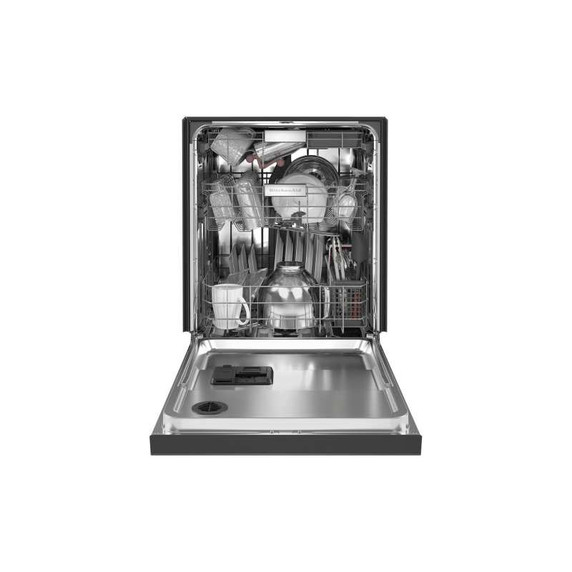 Kitchenaid® Lave-vaisselle à fini PrintShield™ avec troisième panier et jets MaxJet™ à 360° - 44 dBA KDFM404KPS