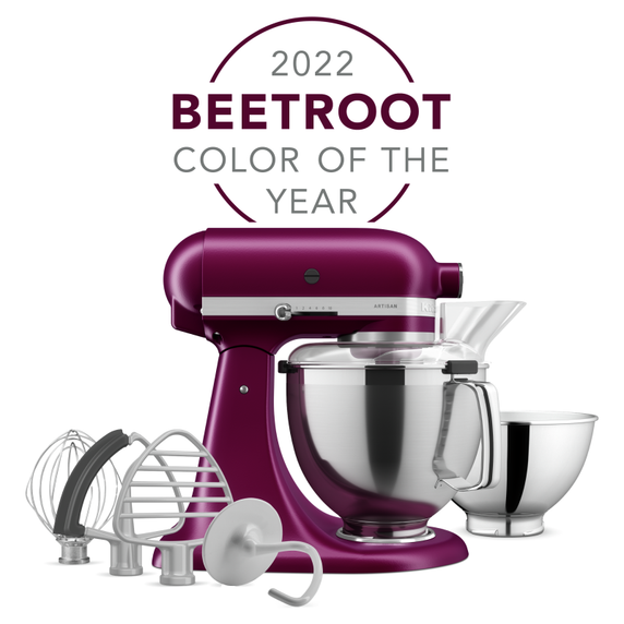 Kitchenaid® Batteur sur socle de la couleur de l'année 2022, Betterave KSM195PSBE