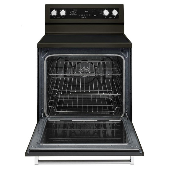 Kitchenaid® Cuisinière électrique à convection avec 5 éléments - 30 po YKFEG500EBS