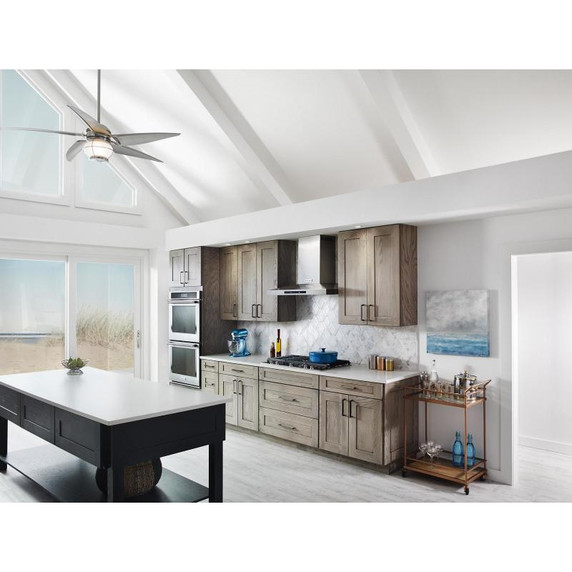 Kitchenaid® Table de cuisson au gaz avec 5 brûleurs et à plaque chauffante - 36 po KCGS956ESS