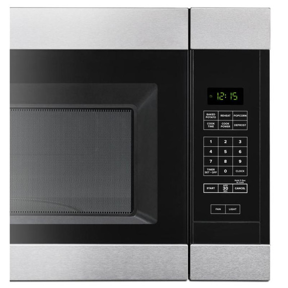 Four à micro-ondes à hotte intégrée de 1.6 pi3 Amana® YAMV2307PFS
