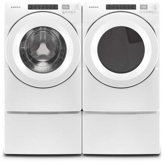 Amana® Laveuse à chargement frontal à profondeur de comptoir 5.0 pi³ NFW5800HW