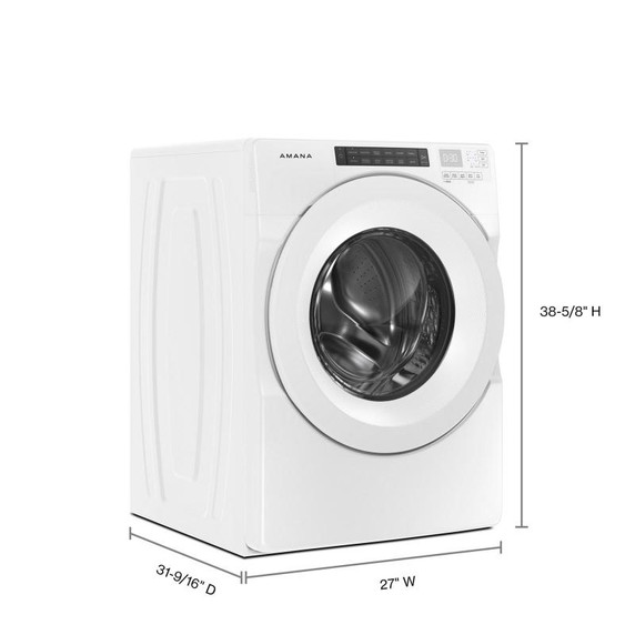 Amana® Laveuse à chargement frontal à profondeur de comptoir 5.0 pi³ NFW5800HW